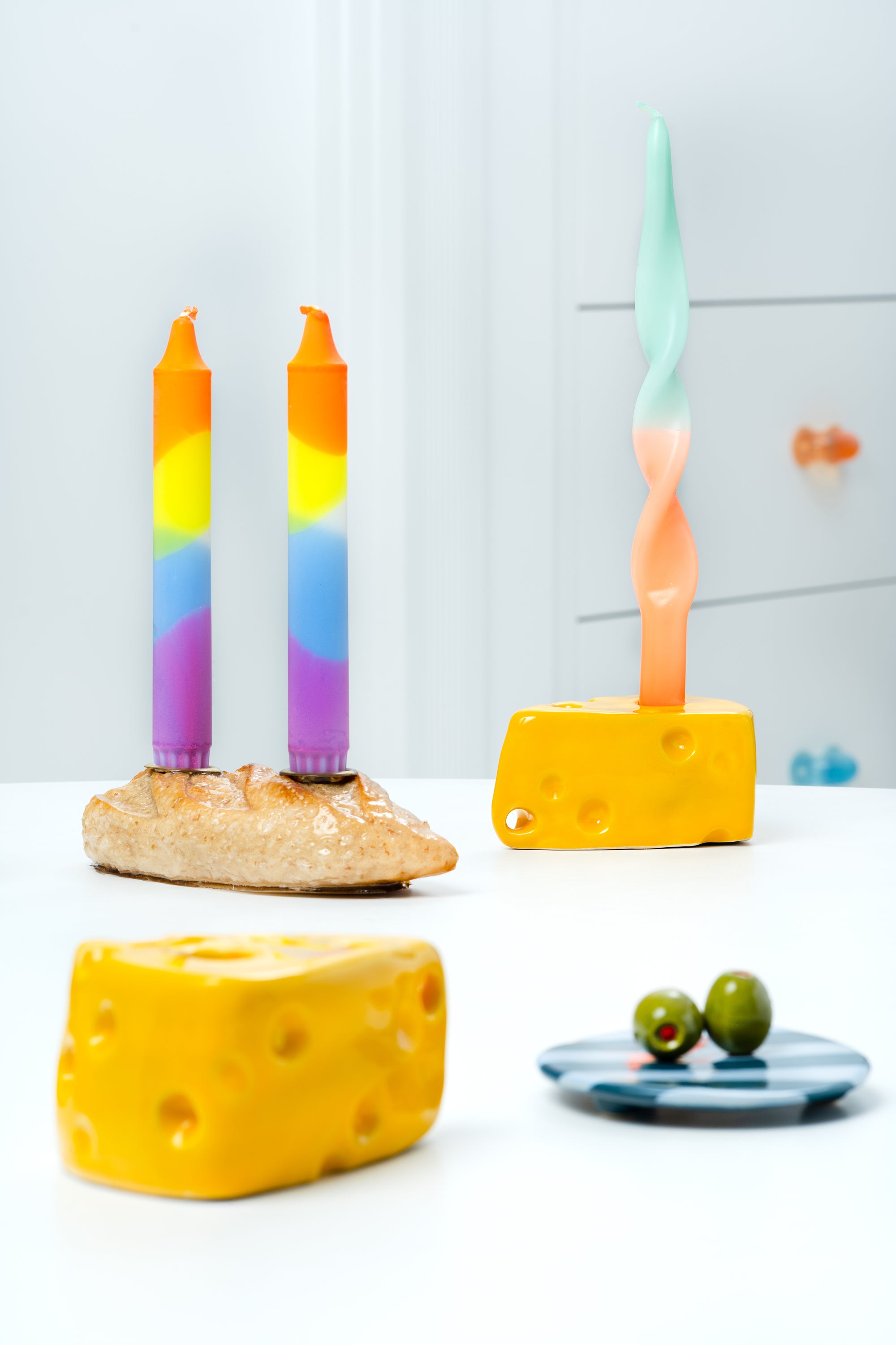 Cheese Candleholder