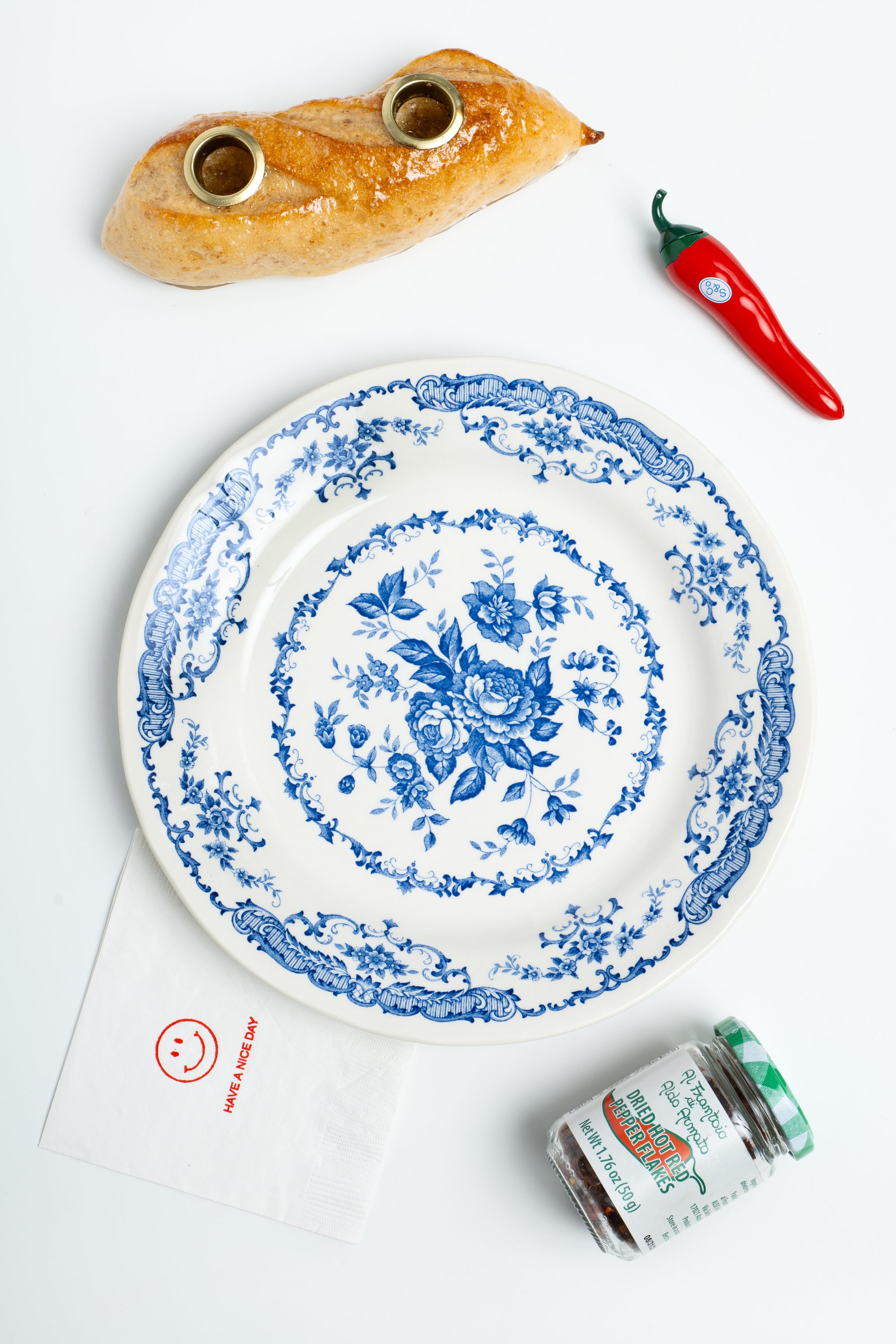 Blue Dinner Plate