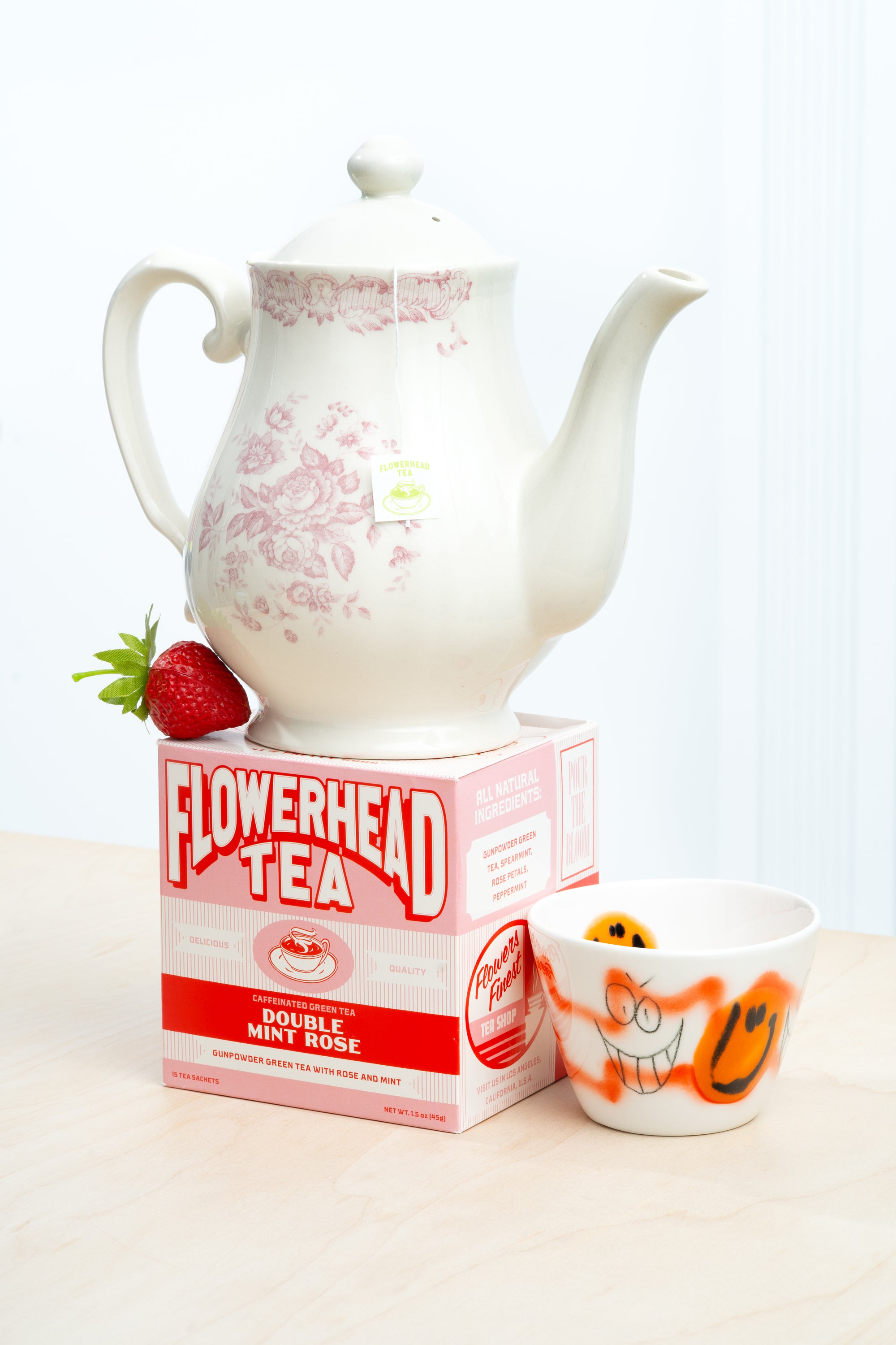 Floral Teapot