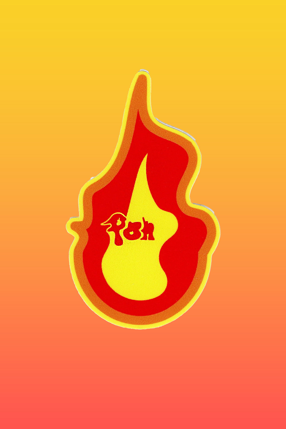 Flame Sticker