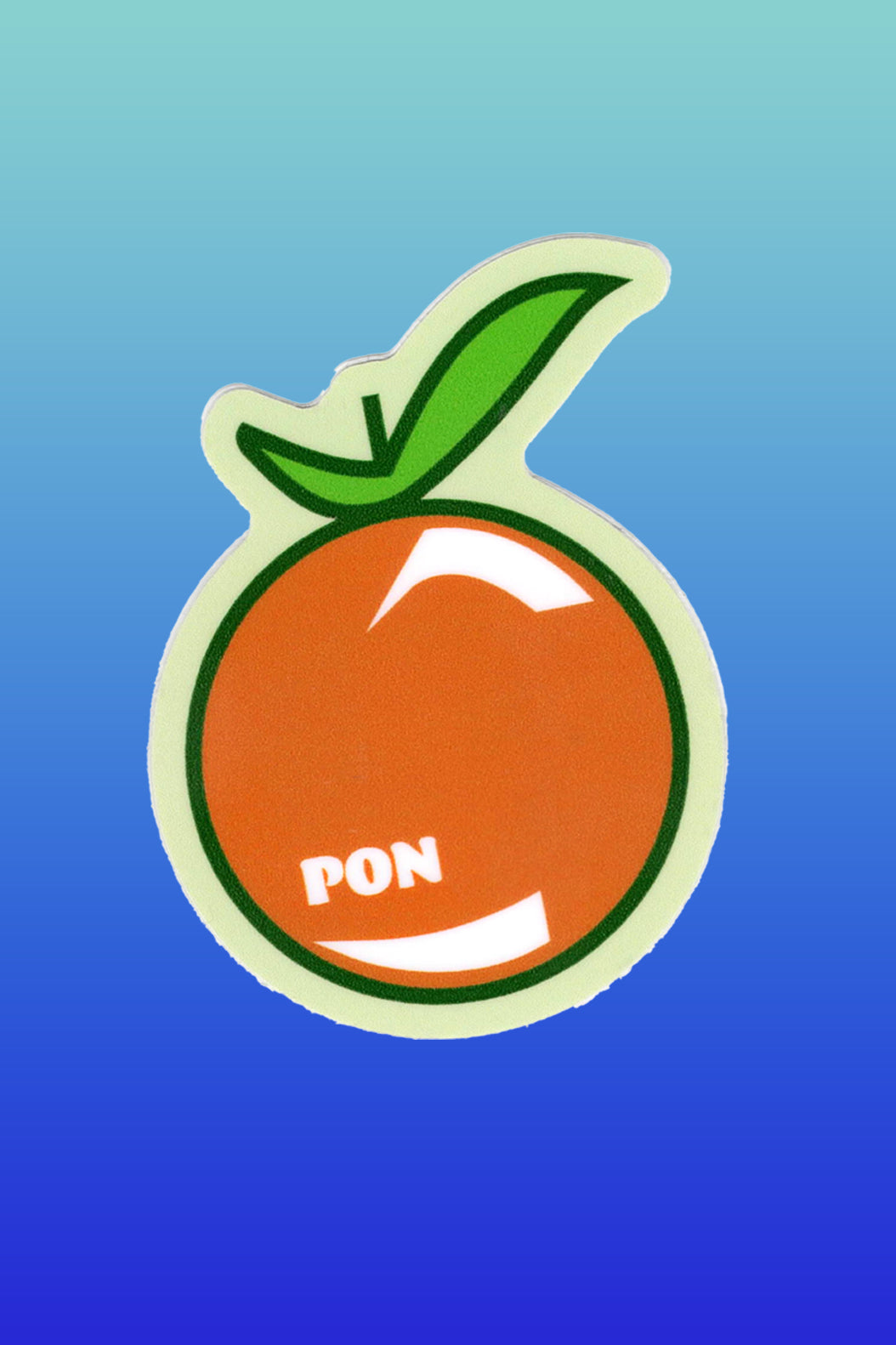 Orange Sticker