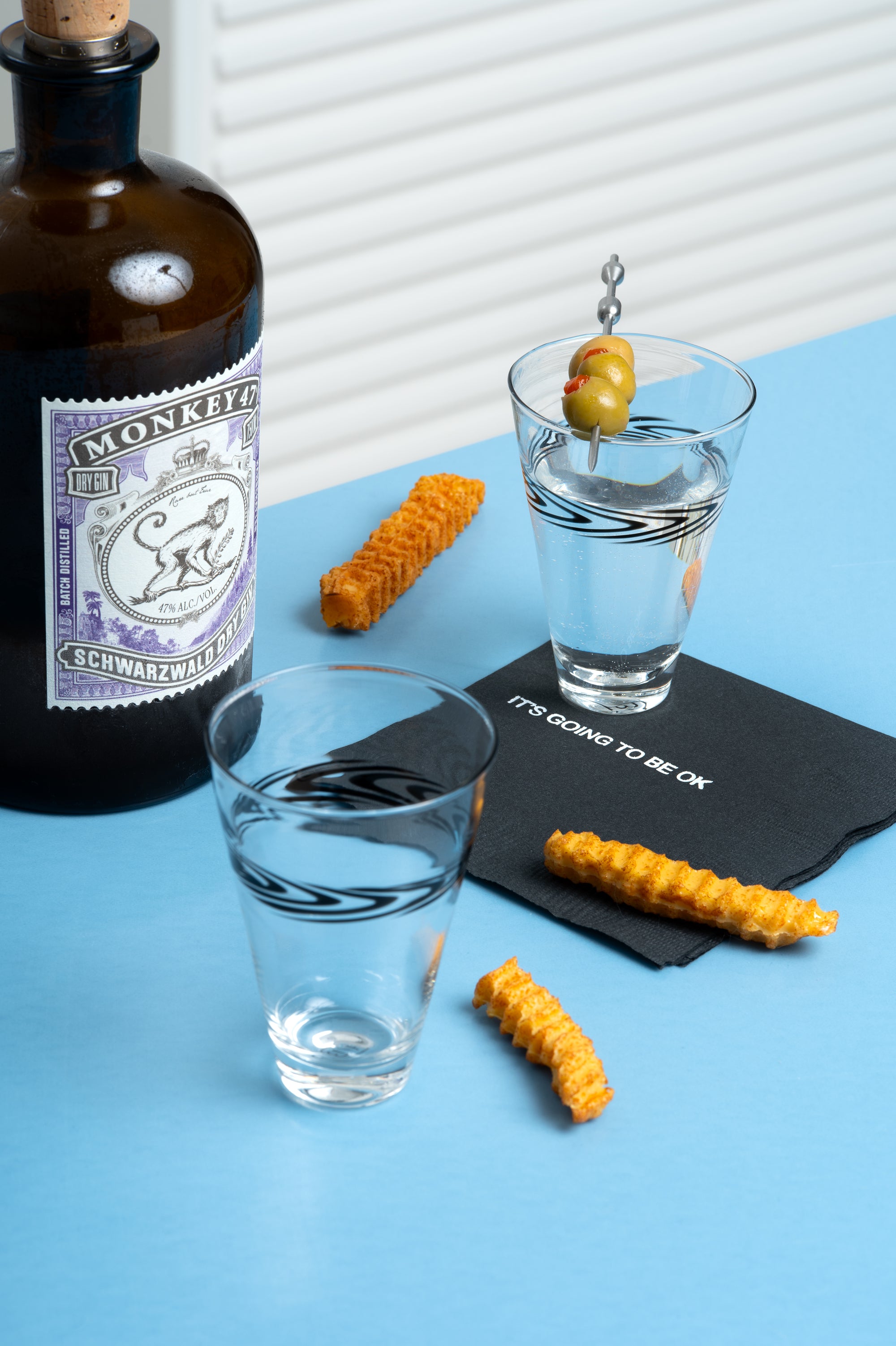 Chevrons Clear Tumbler