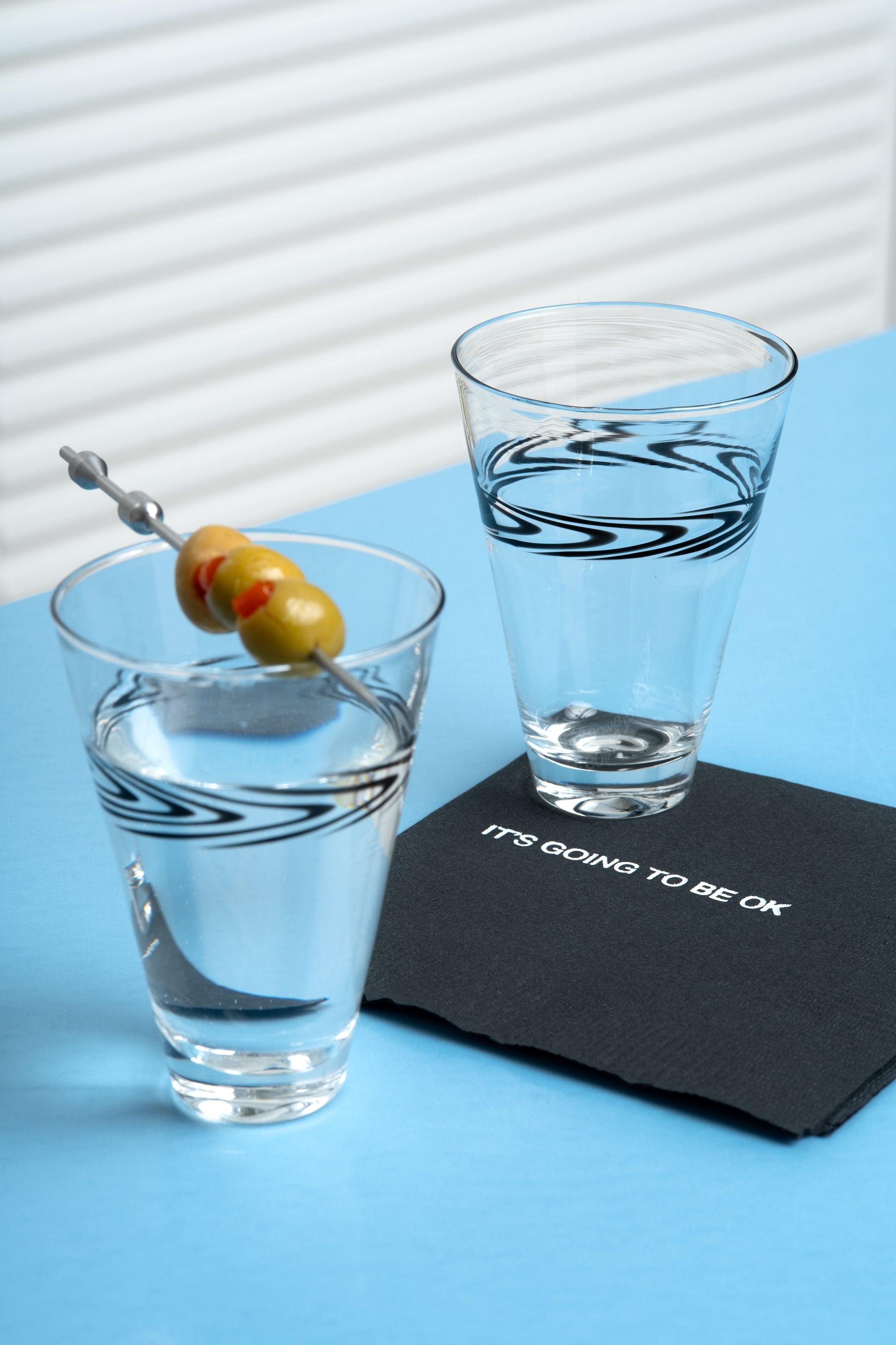 Chevrons Clear Tumbler