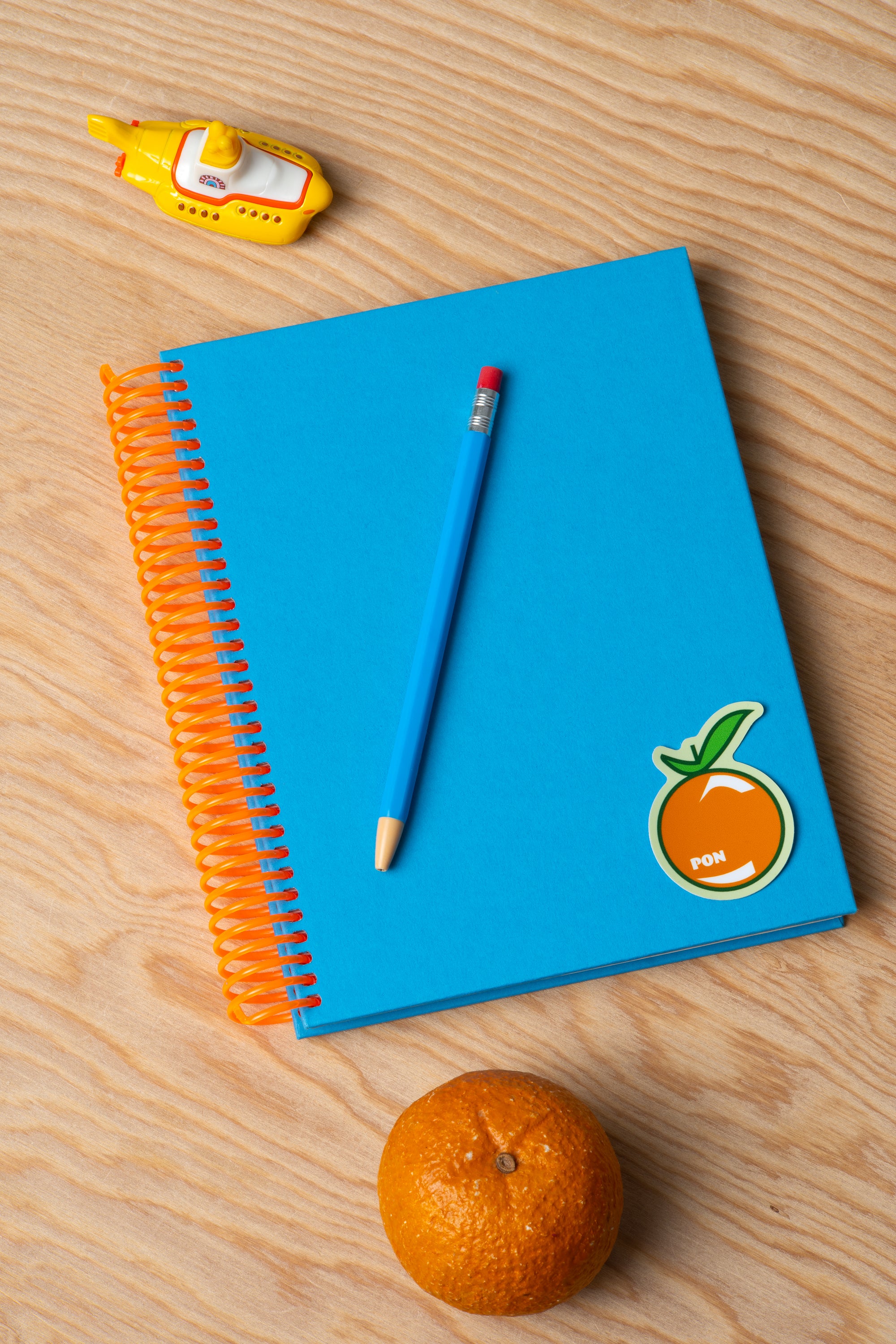 Pon The Tangerine Notebook