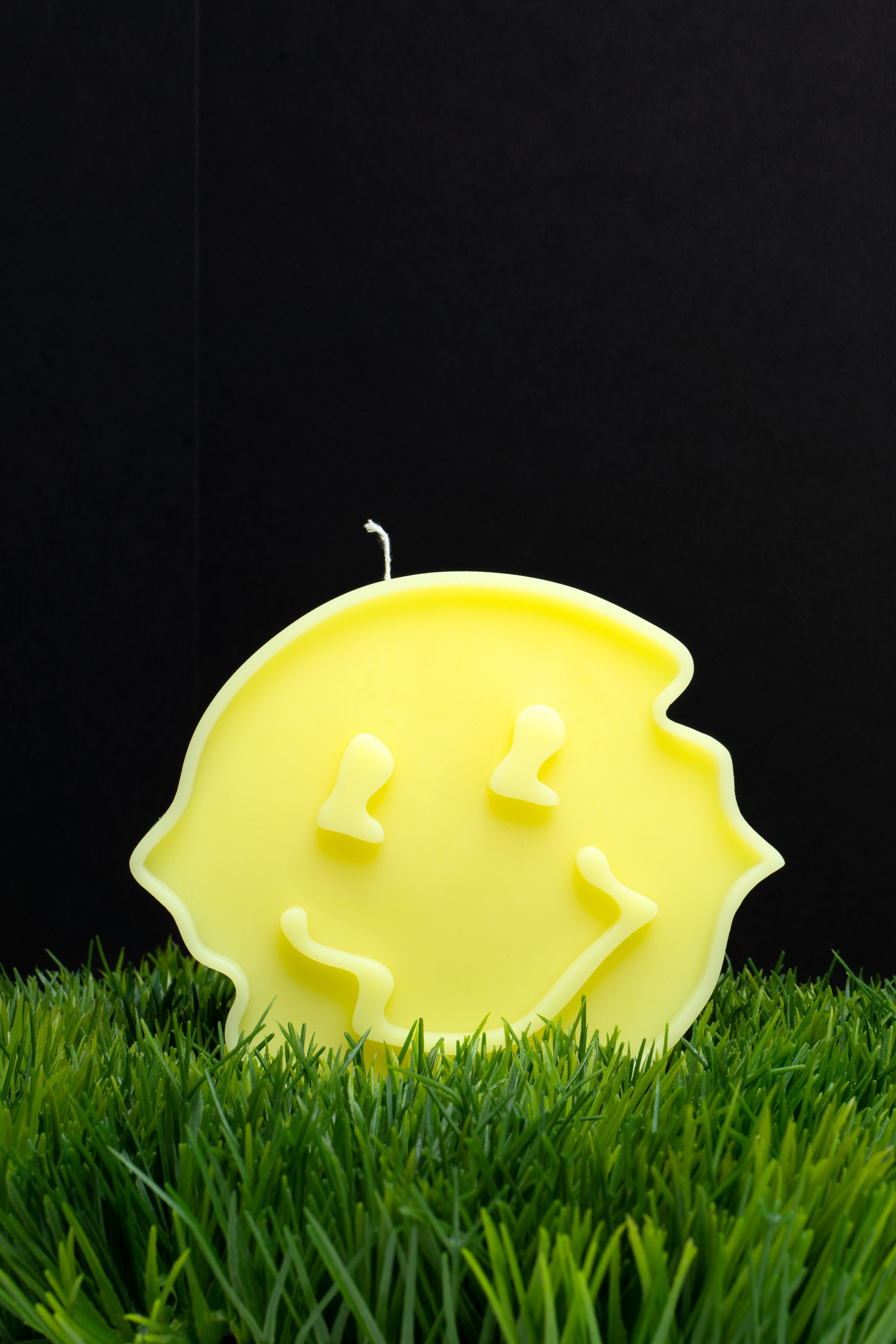Smiley Face Candle