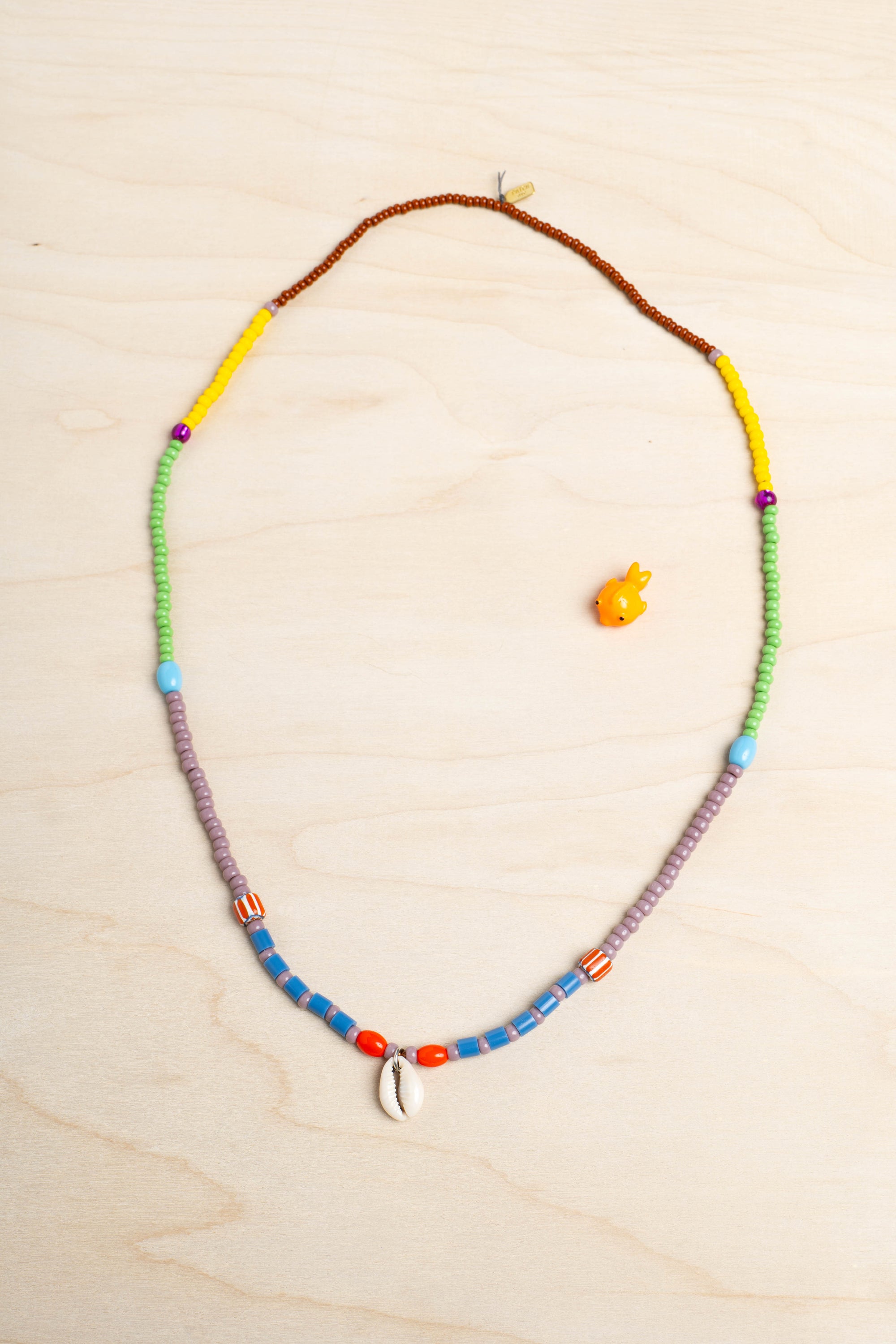 
    
        Mixed Beads Strand Necklace
    
  