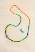 Mixed Beads Strand Necklace