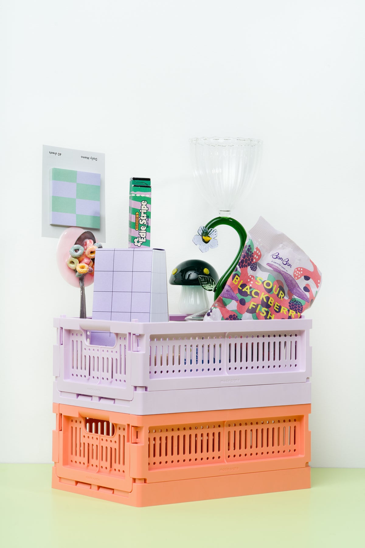 Recycled Mini Color Crate