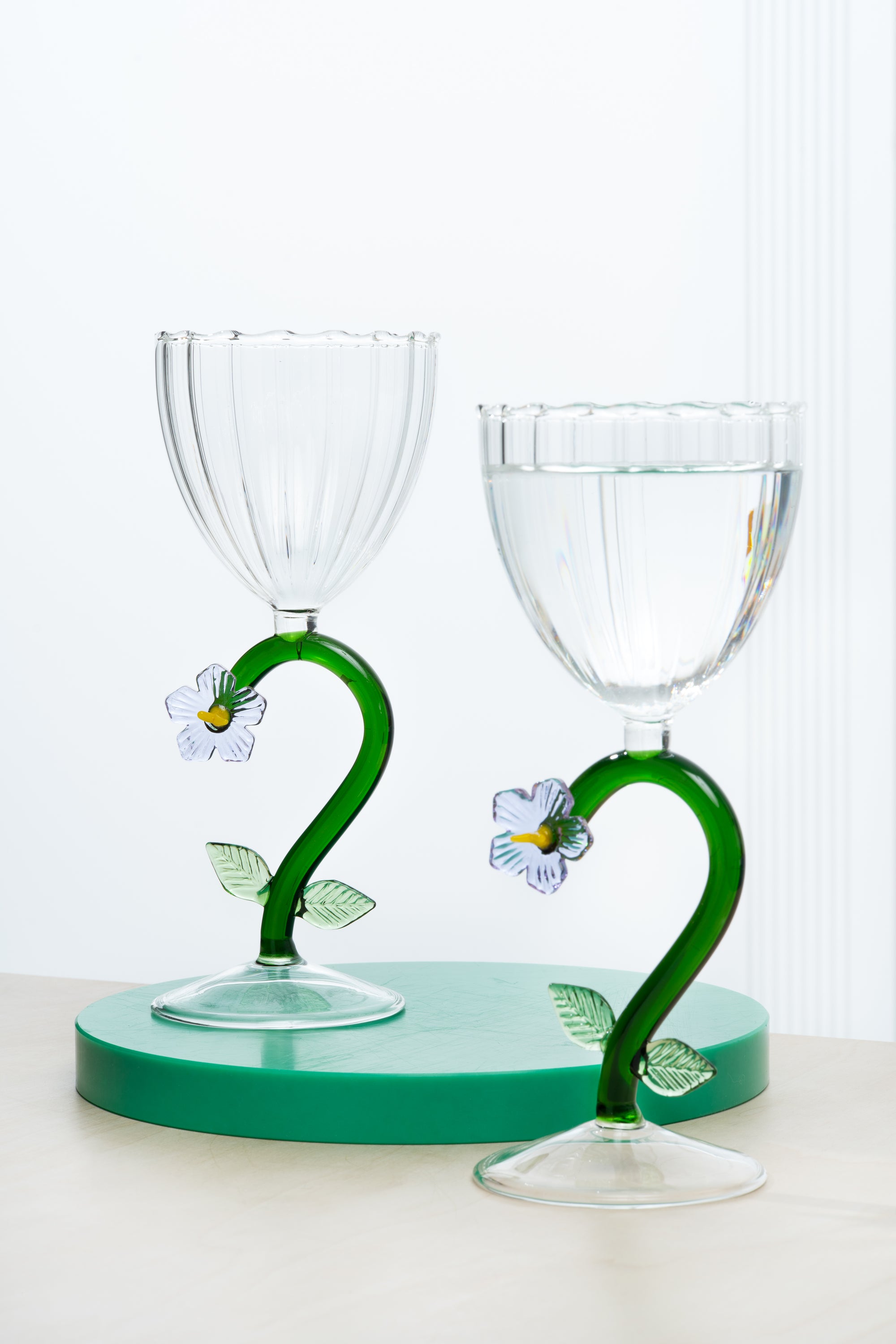 
    
        Flower Stemmed Glass
    
  