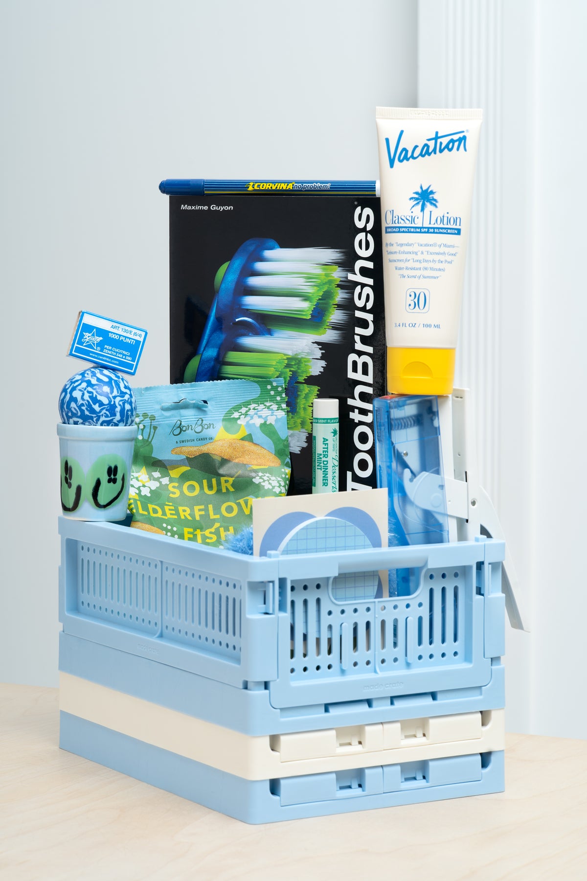 Recycled Mini Color Crate