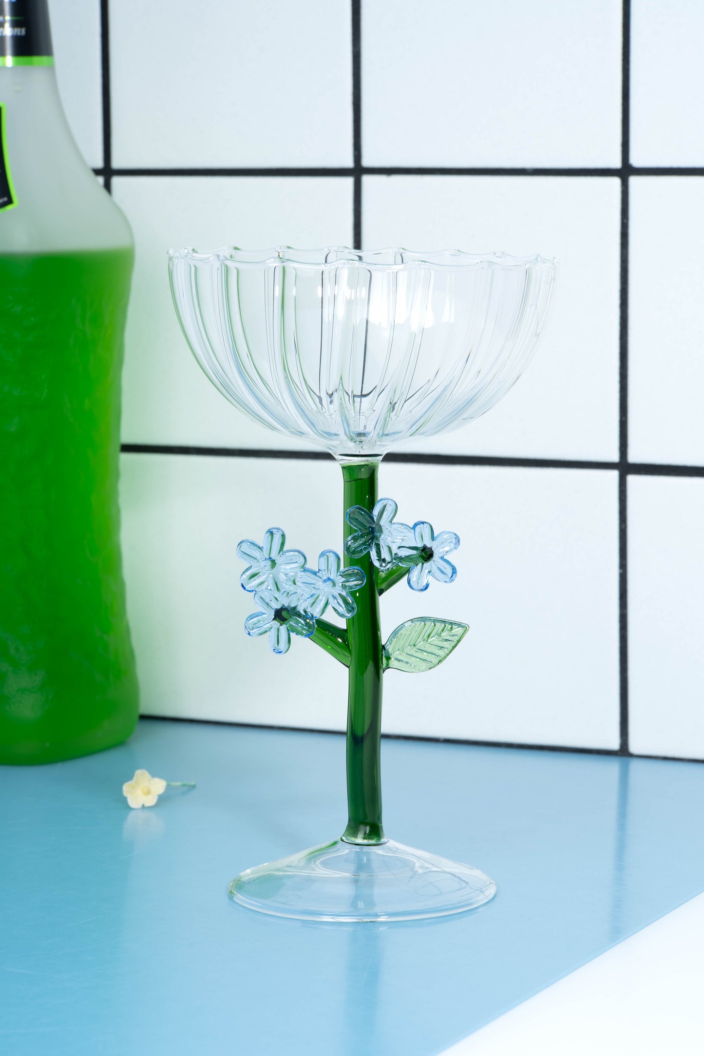 Optical Champagne Bowl