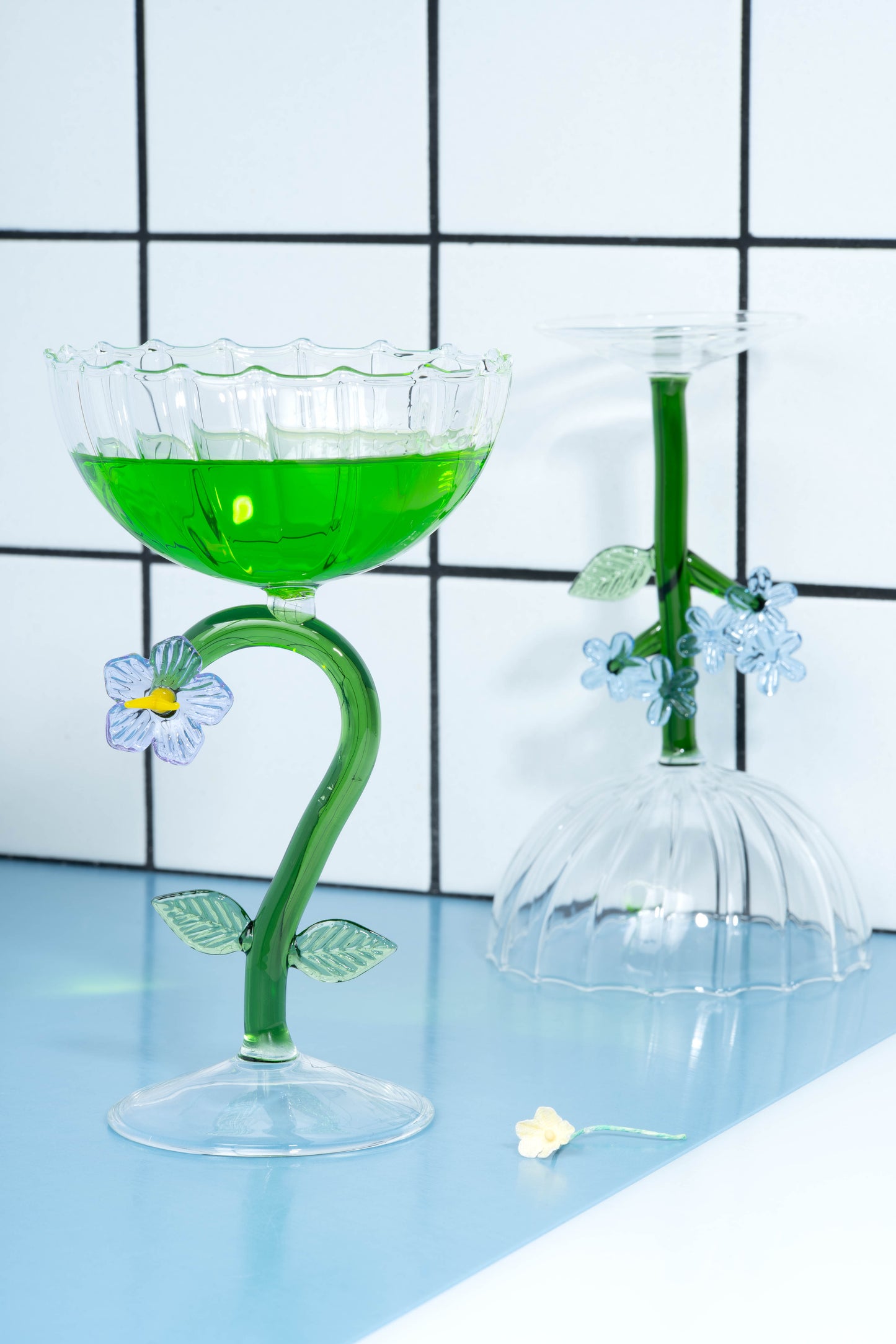 Optical Champagne Bowl