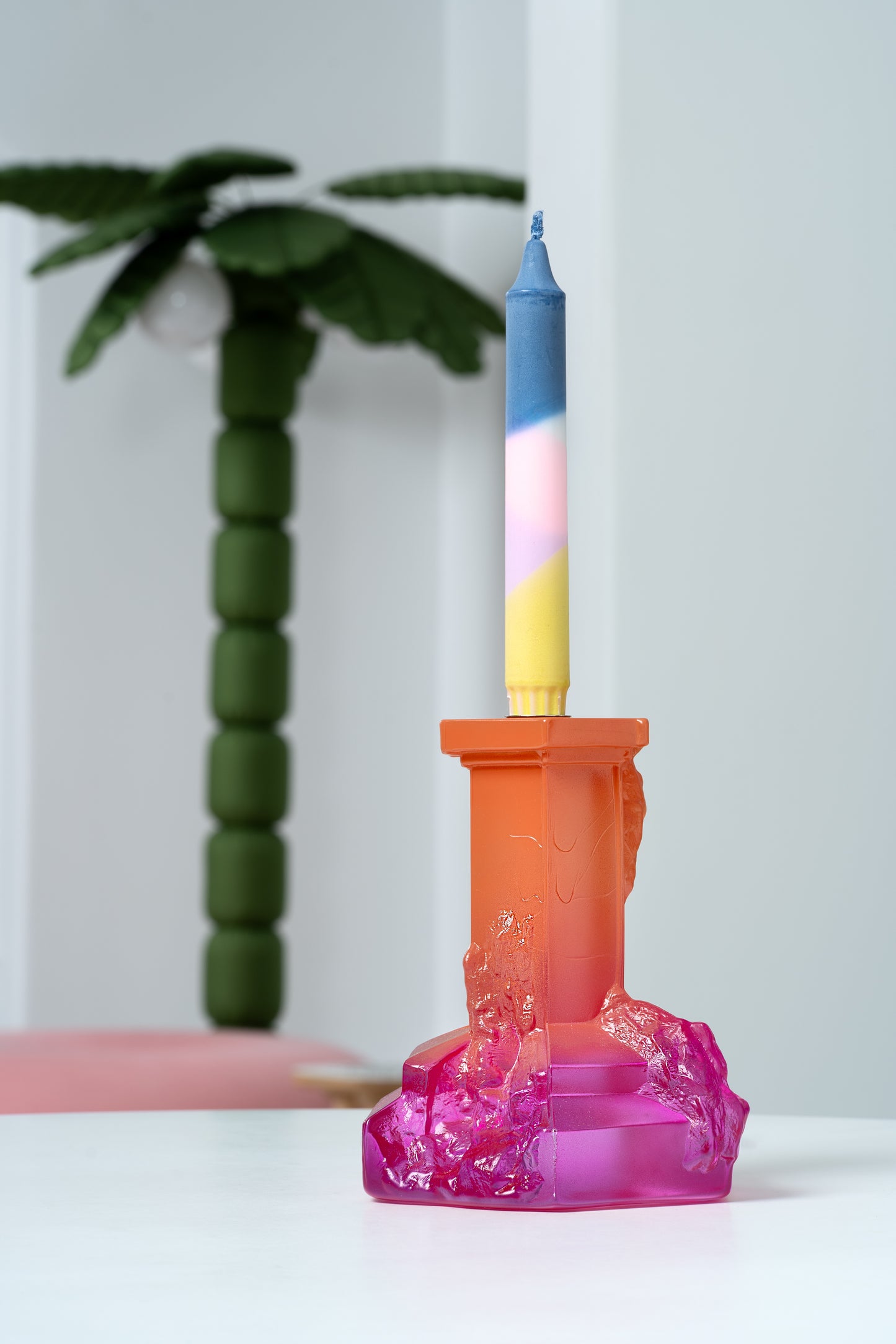 Rocky Baroque Candleholder
