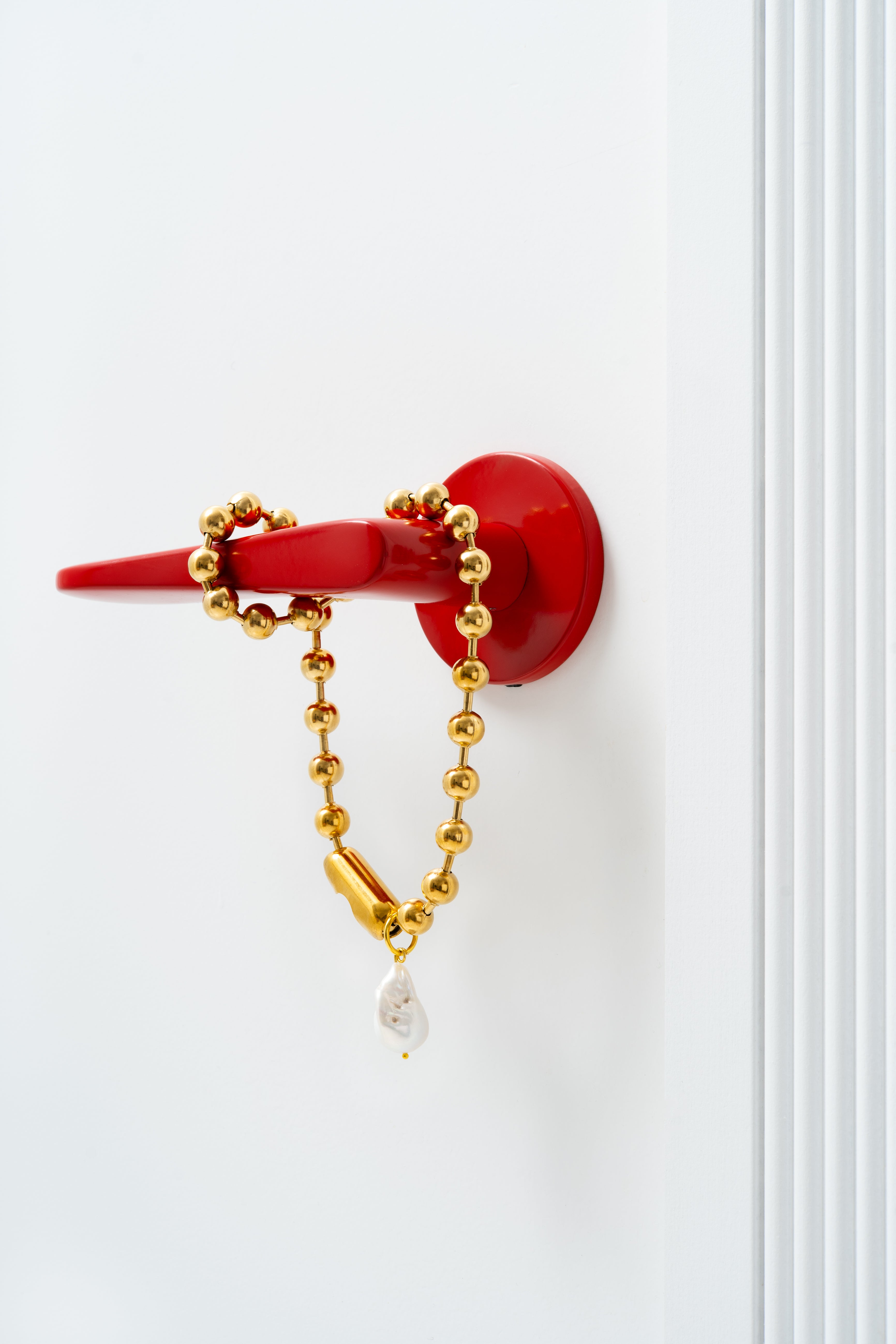 Ball Chain Pearl Necklace | dadybones