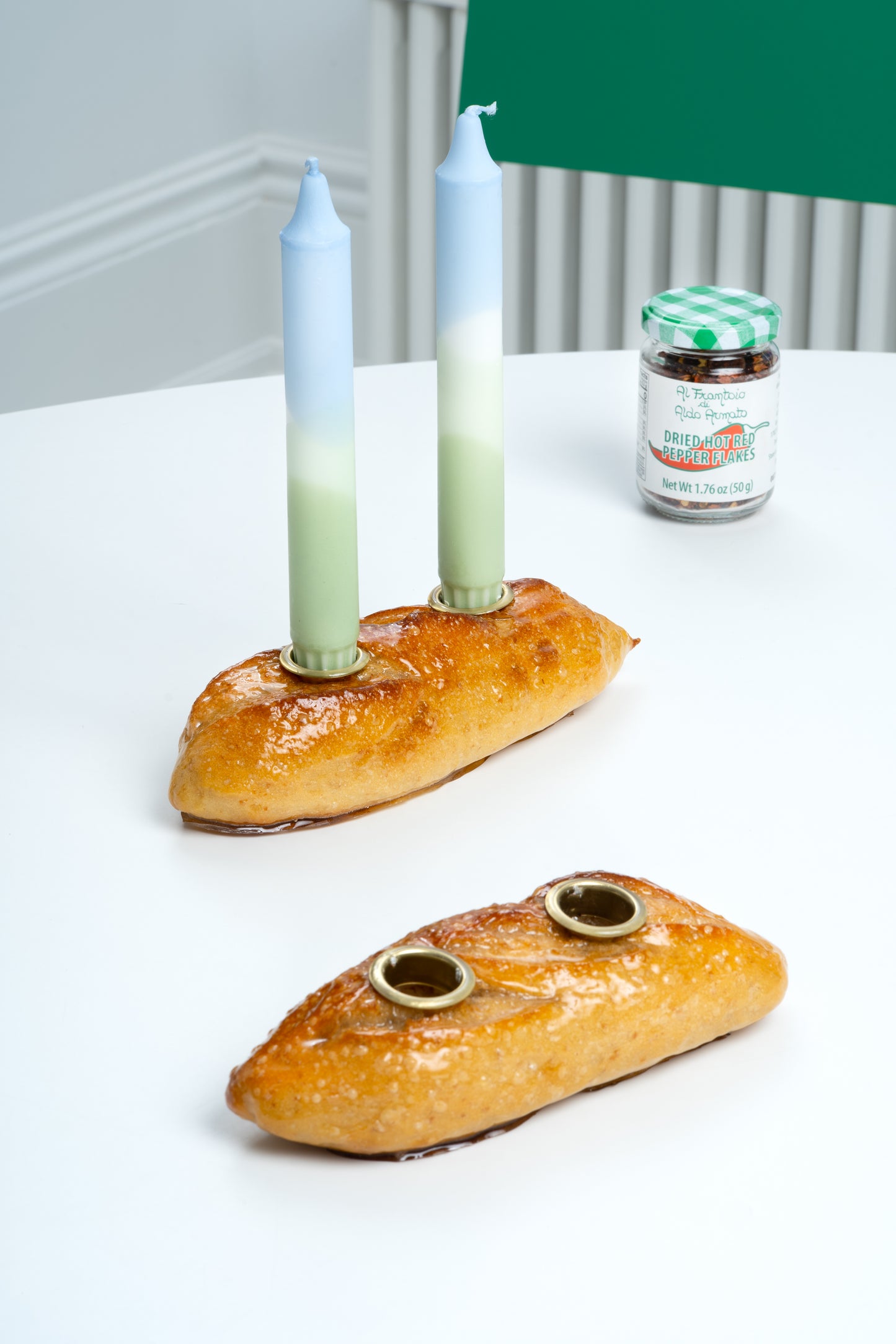 Baby Baguette Candle Holder
