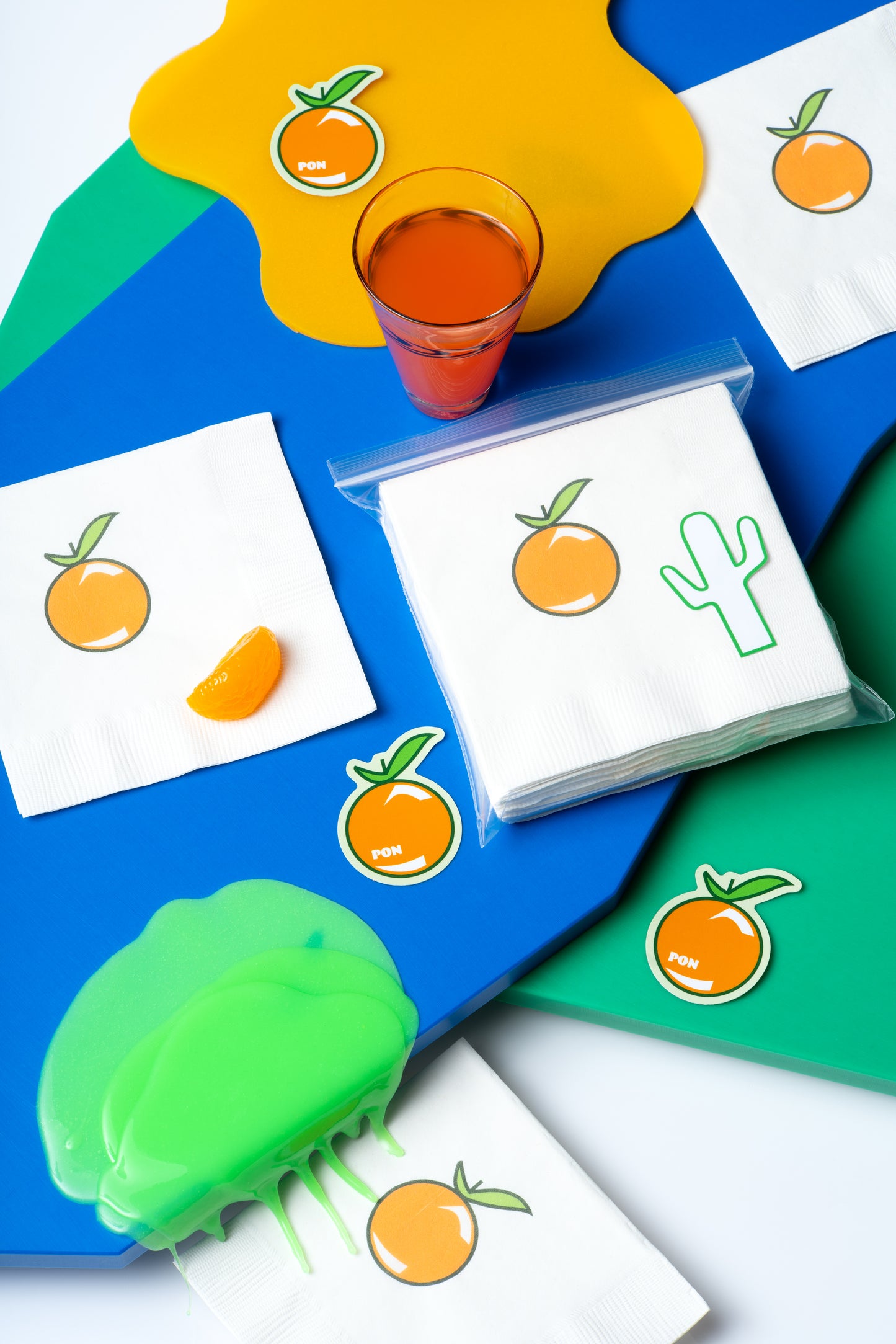 Orange You Messy Cocktail Napkins