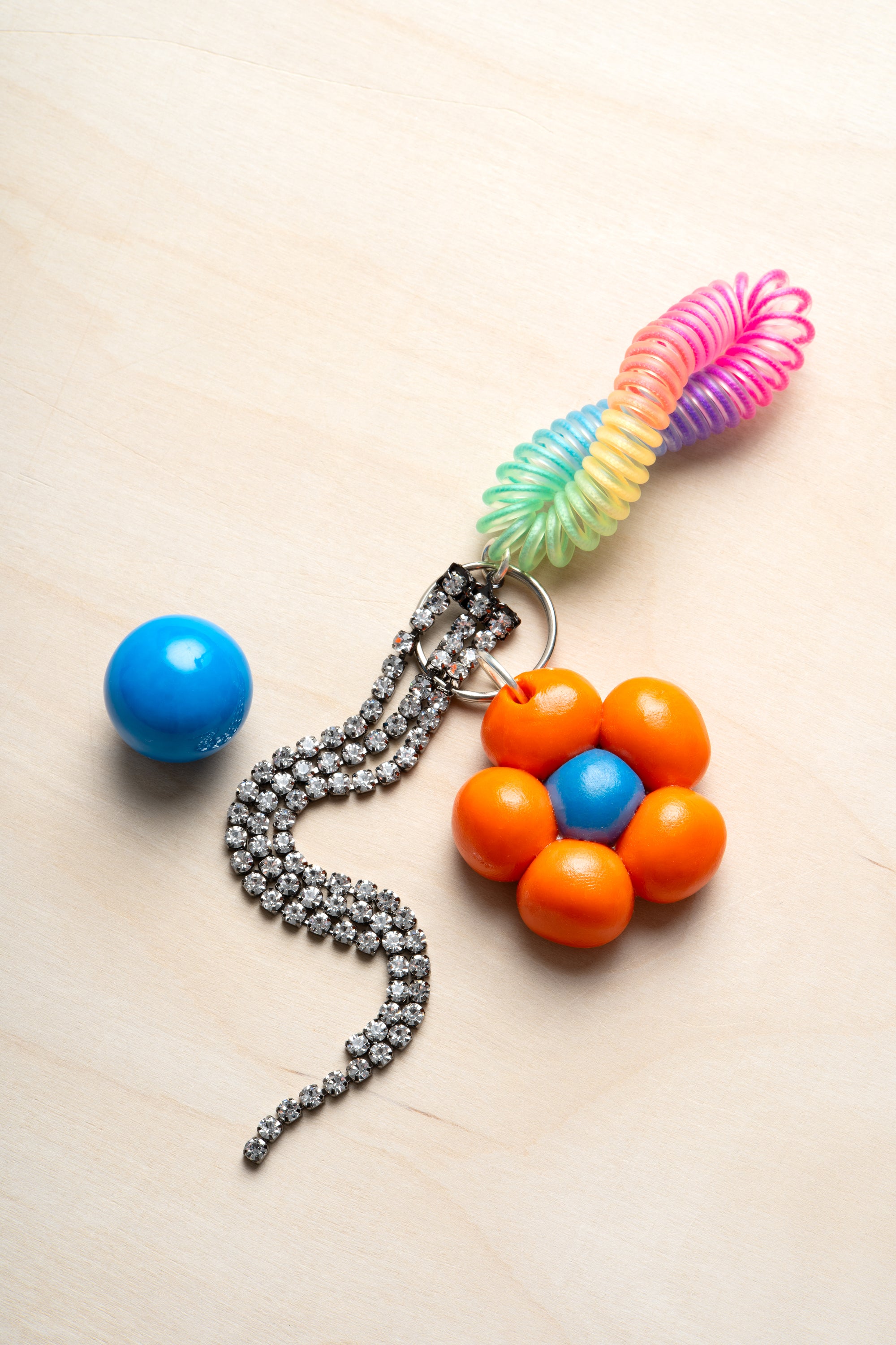 
    
        Flower Balloon Keychain Bracelet
    
  
