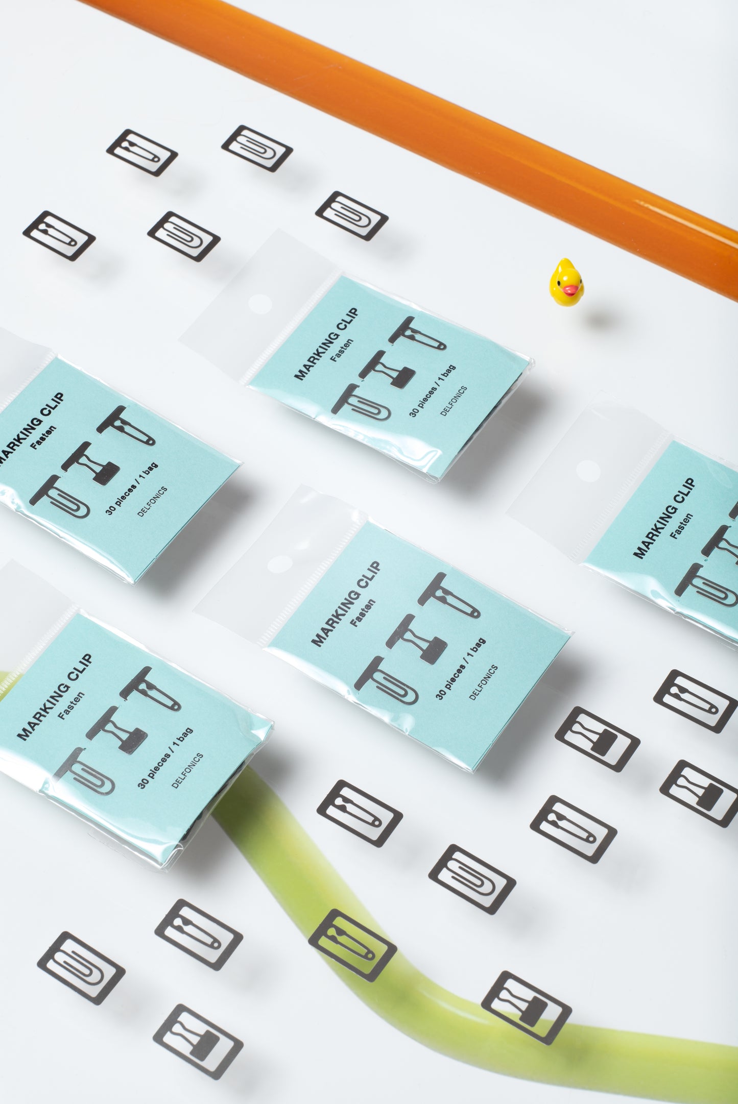 Marking Clips 'Fasten'