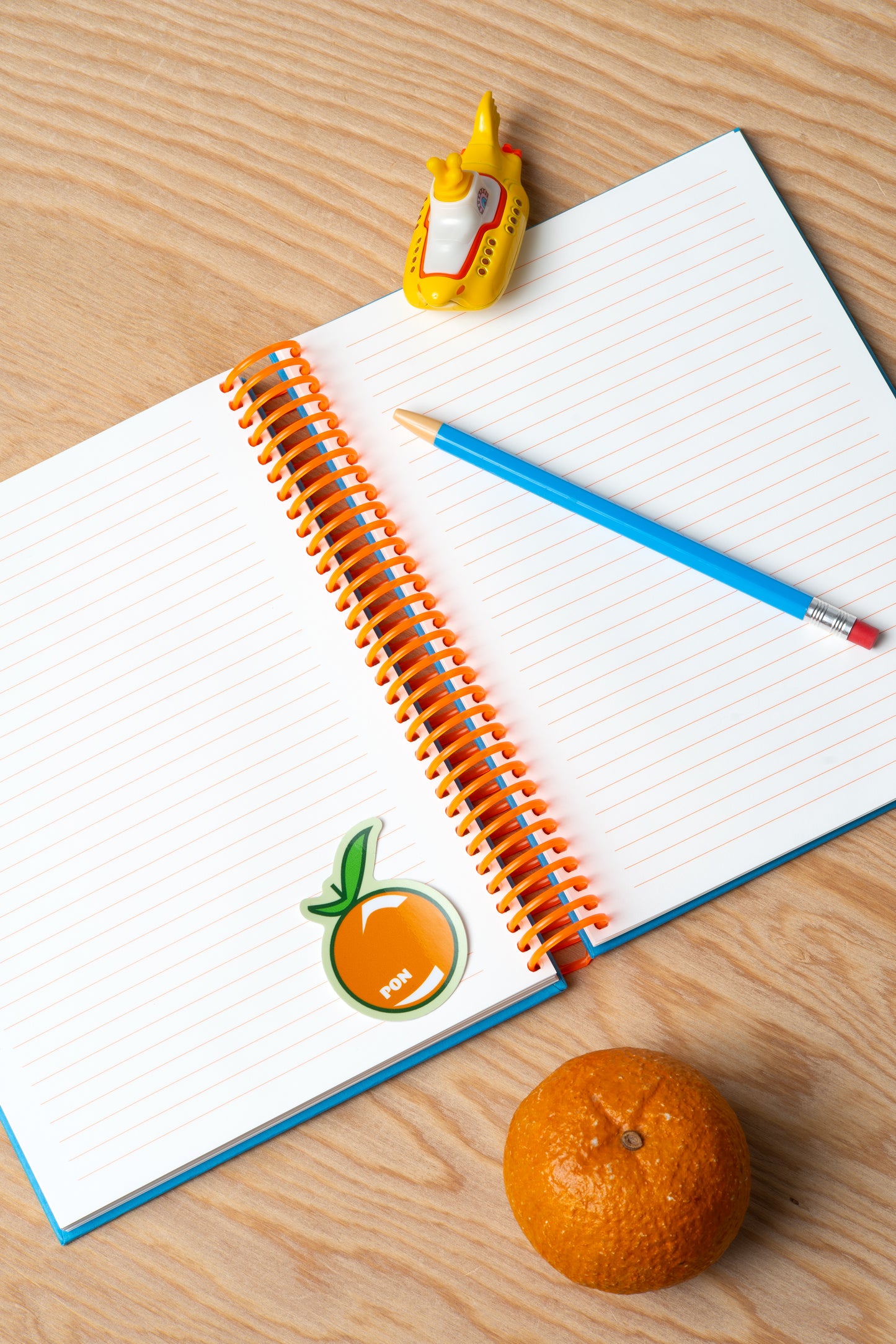 Pon The Tangerine Notebook
