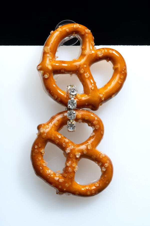 Pretzel Earrings