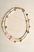 Double Strand Pearl Necklaces