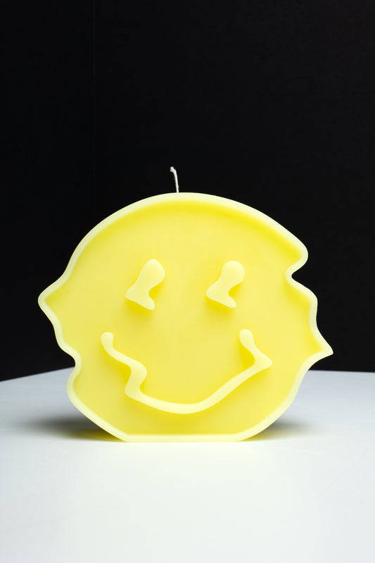 Smiley Face Candle