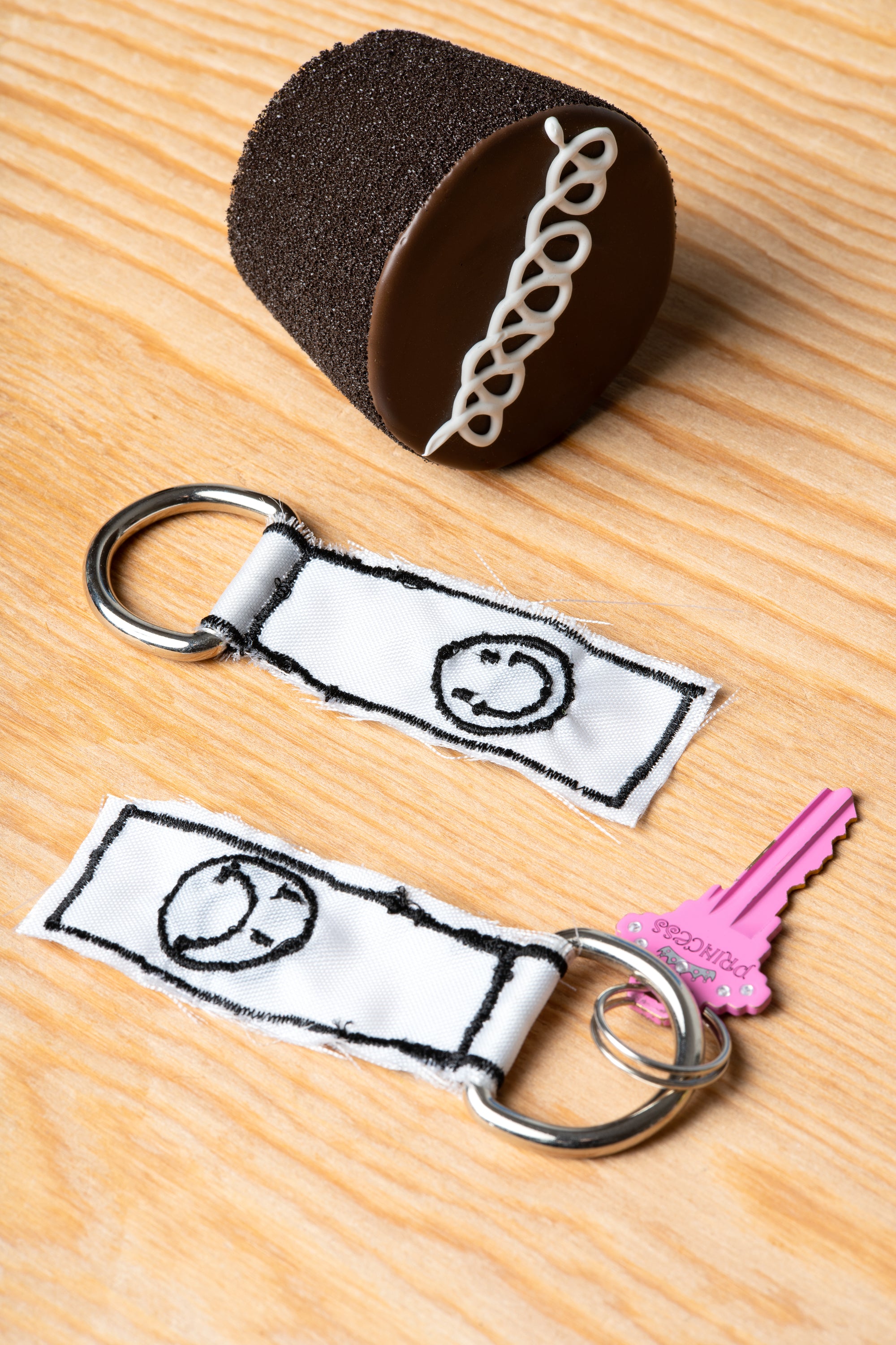 
    
        Smiley / Frowny Keychain
    
  